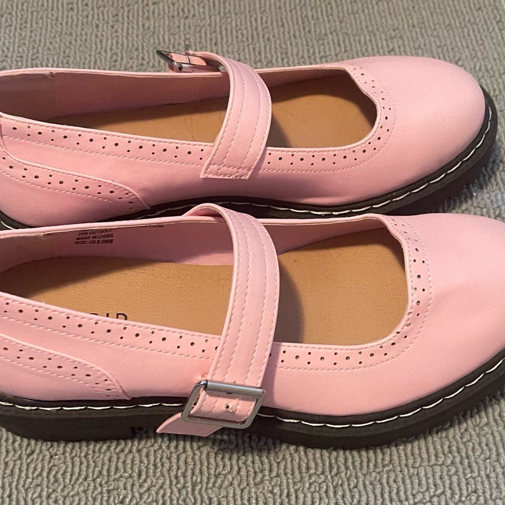 torrid Pink Mary Jane Platform Flats